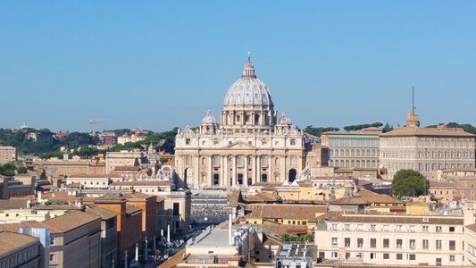 Vatican dome basilica photo