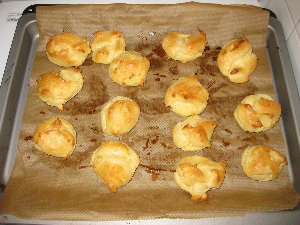 Swiss ofenküchlein austria and profiteroles pastries