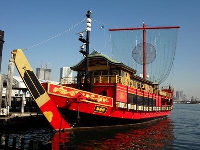 Sumida river water bus dragon horse issue