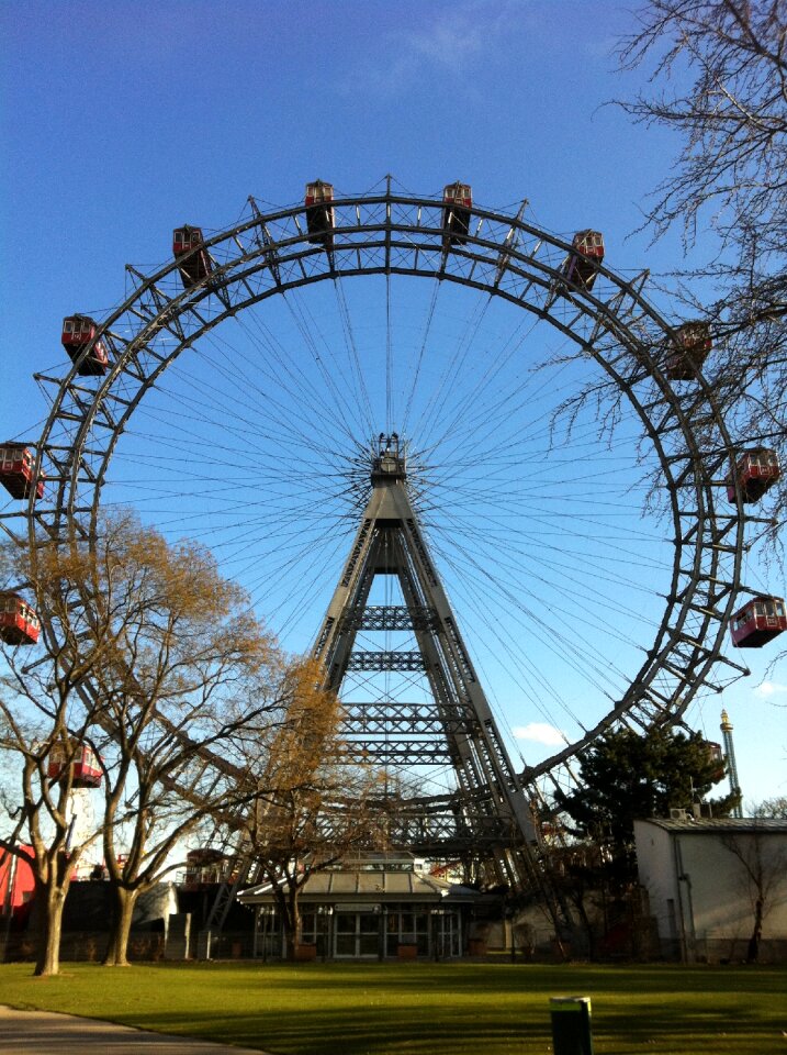 Vienna prater wheel