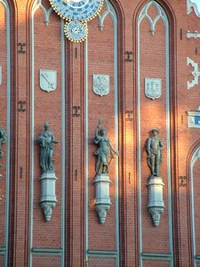 Gothic historic center riga old town