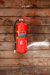 Fire protection red spray