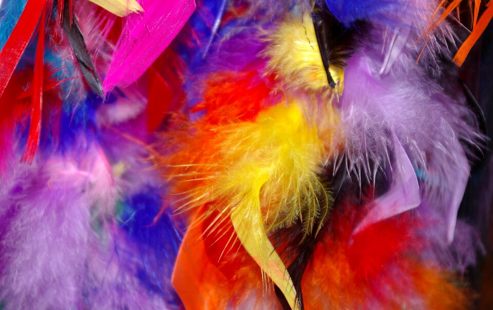 Stoles colorful background