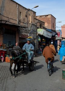 Street markets trading photo