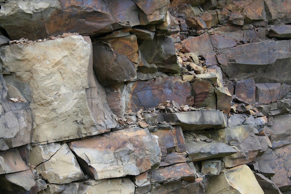 Layering nature mountain