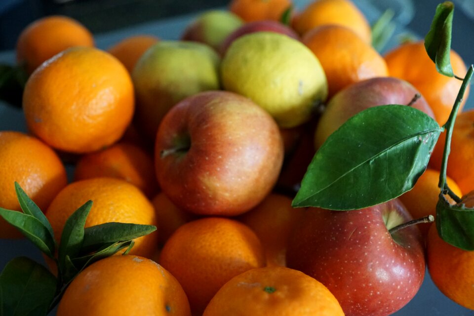 Mandarin delicious fruits