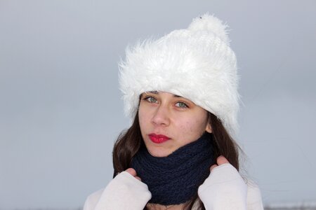 Portrait smile winter