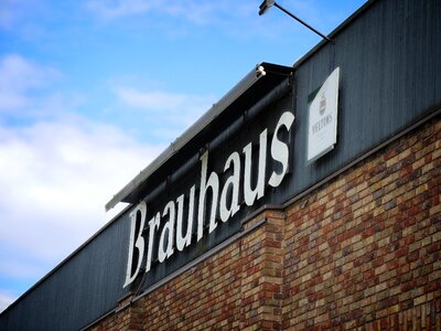 Restaurant brauhaus facade