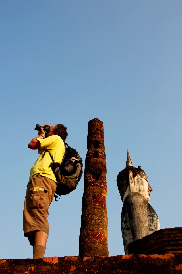Reporter man photography