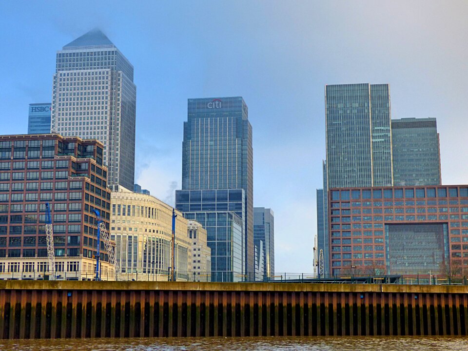 River thames tower photo