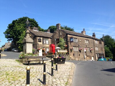 English pub saddleworth england photo