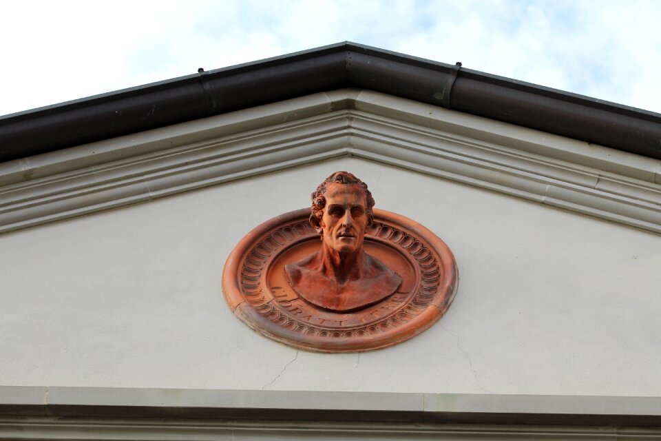 House roof downpipes