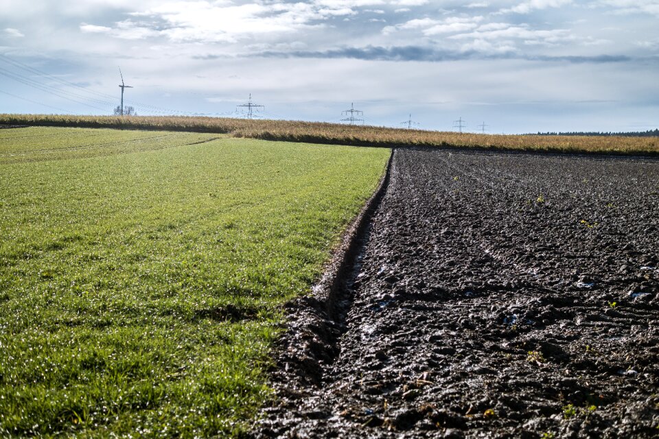 Power poles pinwheel ground