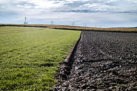 Power poles pinwheel ground