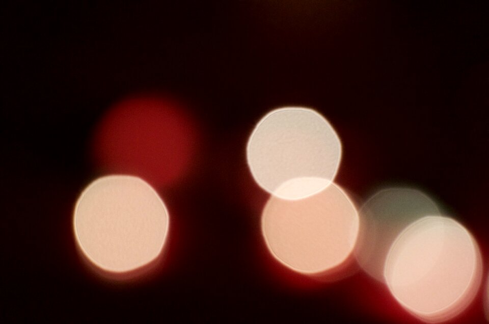 Blur dark red