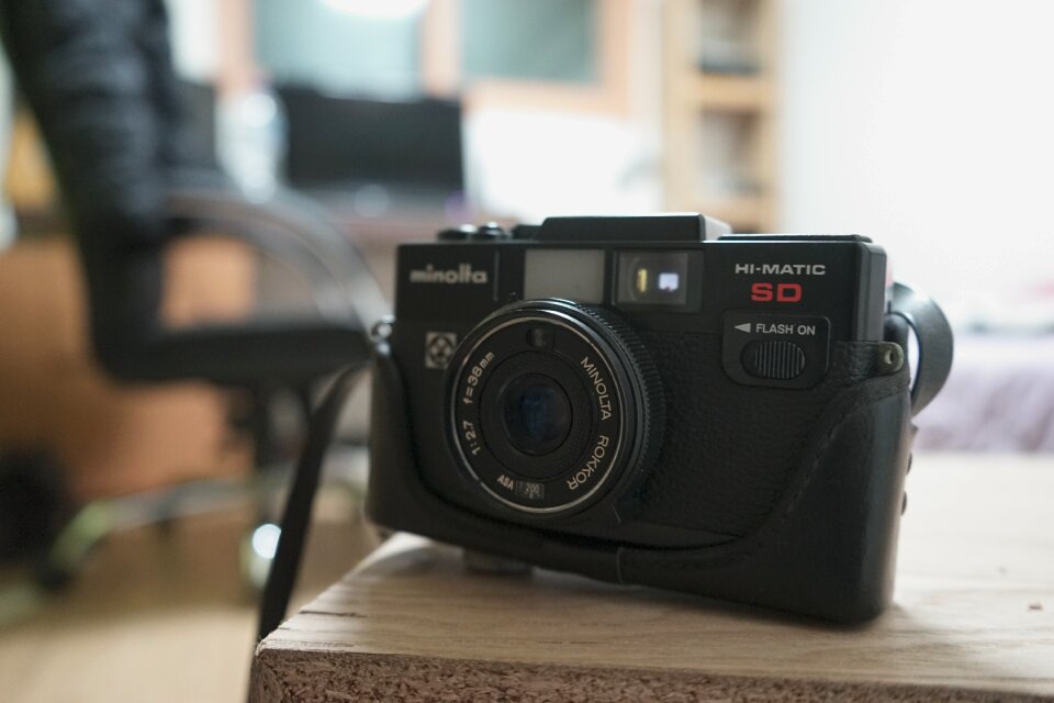 Time travel analog film