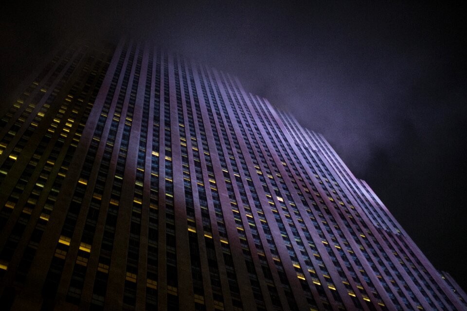 Skyscraper architecture sky