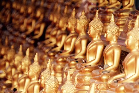 Meditation buddhism thailand photo