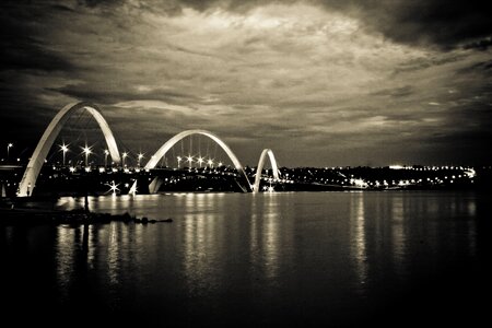 Bridge blue sky
