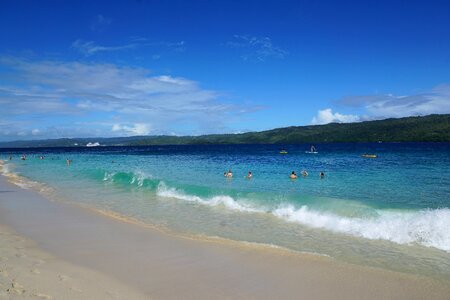 Sea beach bacardi island photo