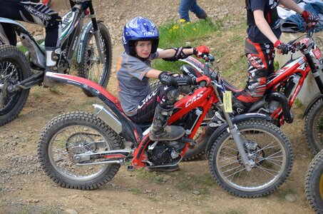 Motorcycle motorsport vehicle