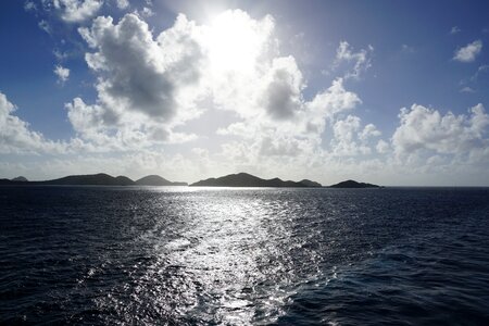 Sea sky summer photo