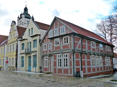 Old house truss fachwerkhäuser photo