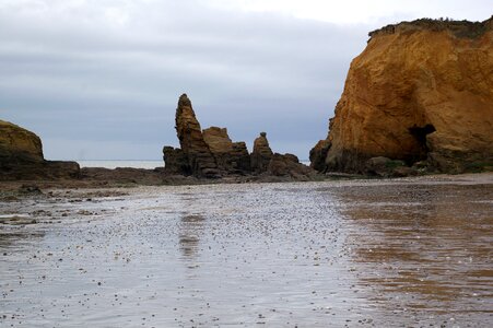 Sand water side photo