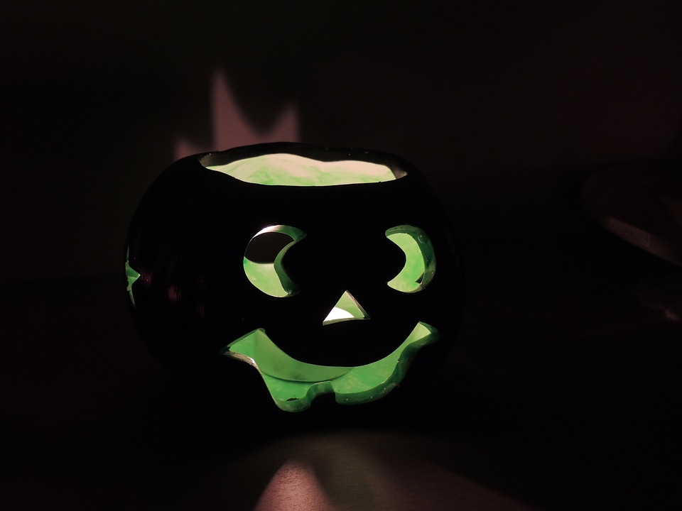 Halloween autumn candlelight