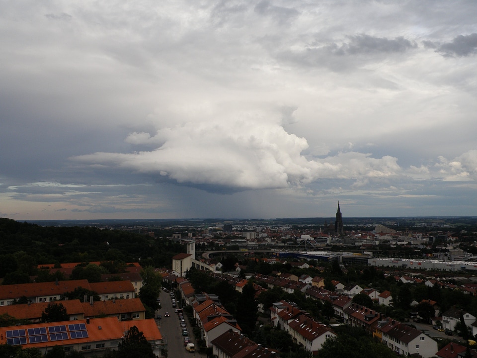 Thunderstorm cloud münster
