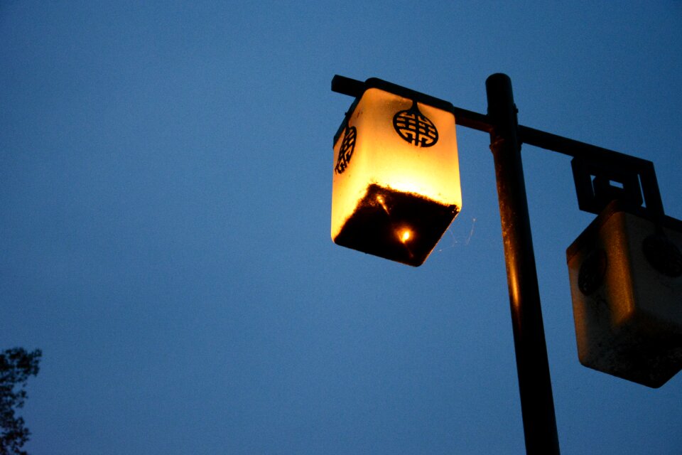 Nanjing xuanwu lake lamp
