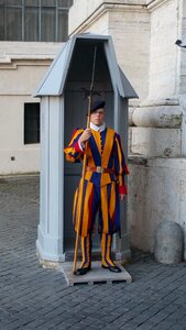 Swiss guard soldier photo