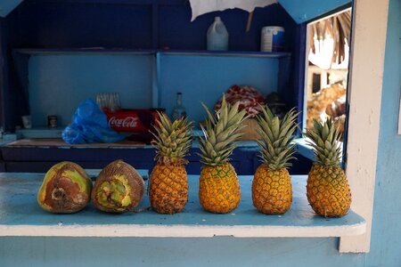 Pineapple bar caribbean