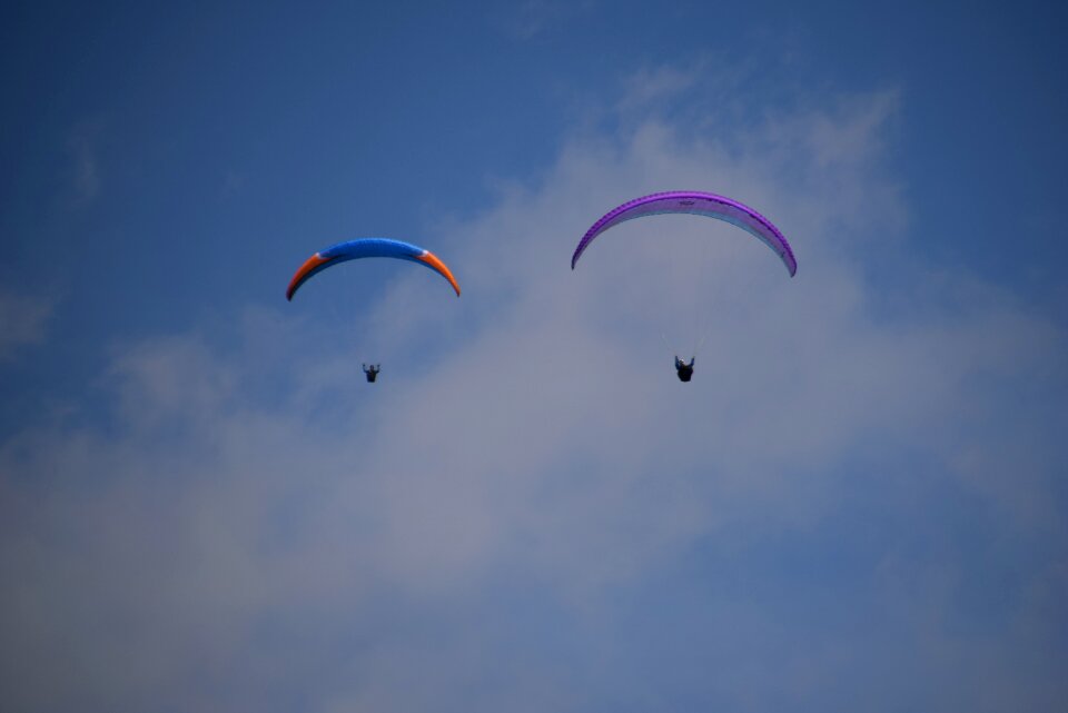 Hobby paragliding paraglider