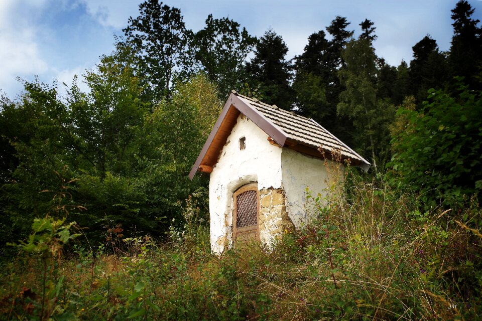 Chapel monument forest