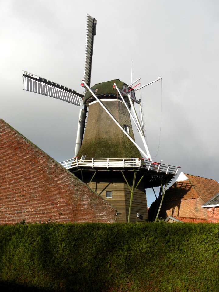 Historic mill dutch mill groningen
