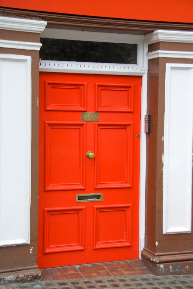 England door red