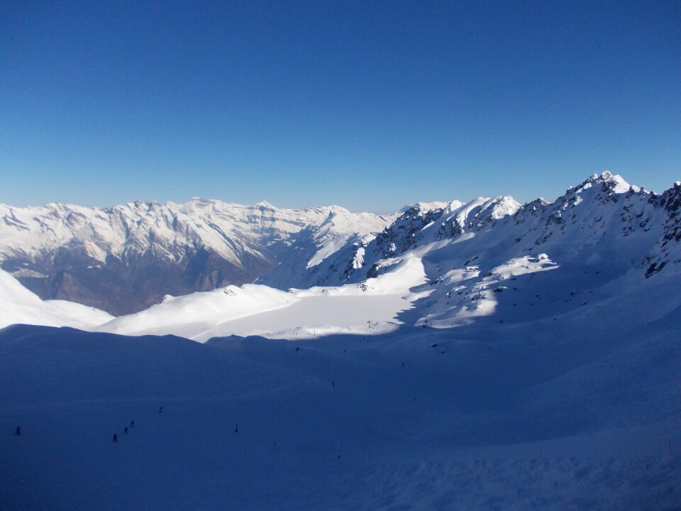 Alpine winter sports freedom