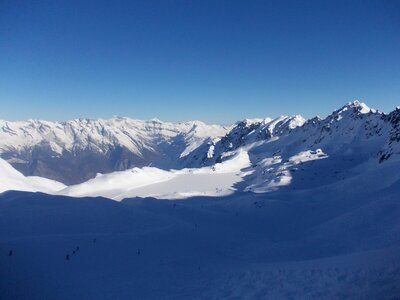 Alpine winter sports freedom photo