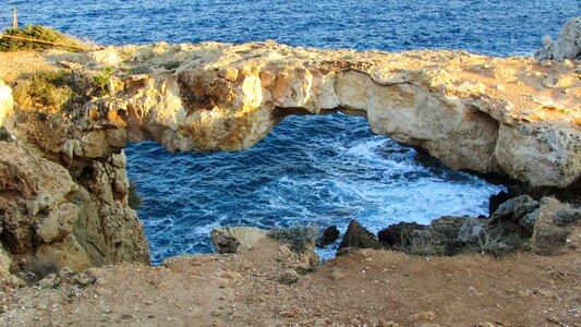 Cavo greko natural bridge photo