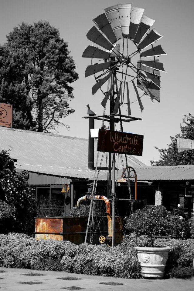 Black and white country