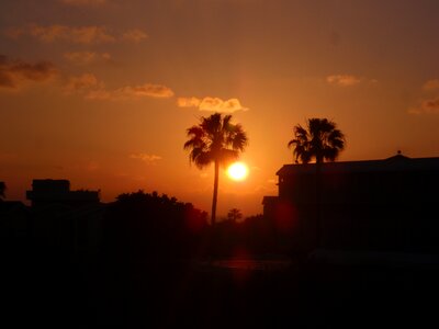 Holiday cyprus beach sunset