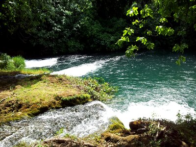 National park dalmatia waterfalls photo