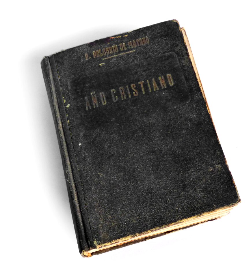 Christian year old book old