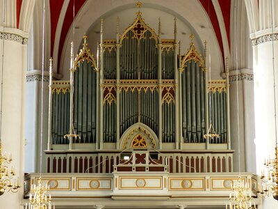 Church organ church music