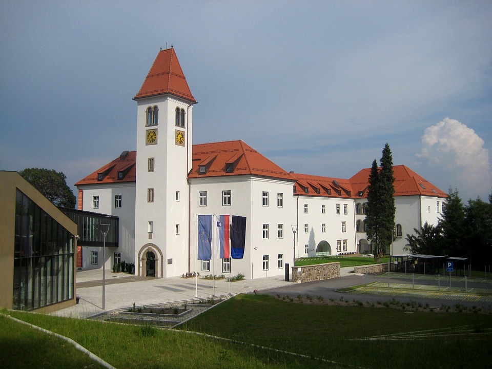 Slovenia europe church clock