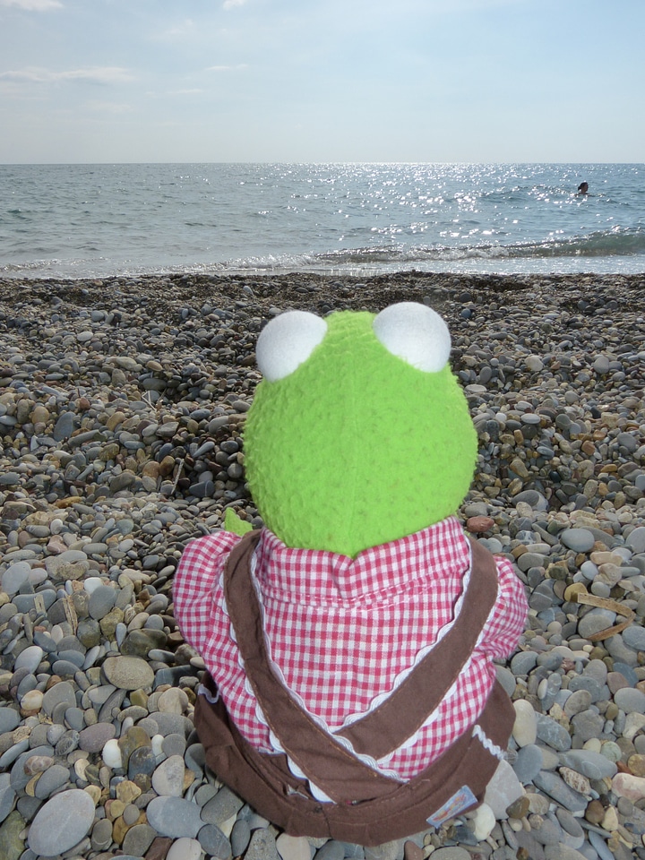 Lonely sea view rest