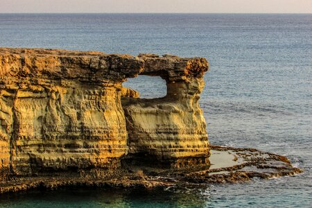 Cavo greko sea caves photo