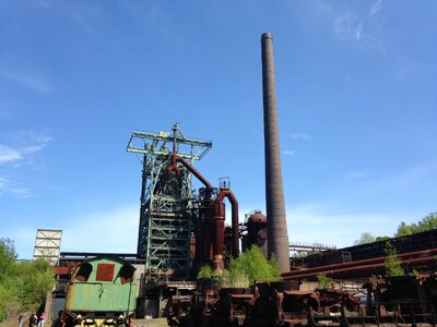 Industrial heritage in hattingen germany at the ruhr history photo