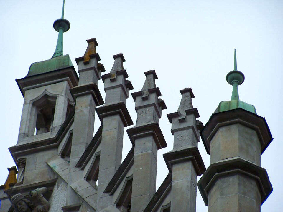 City roofs architecture